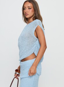 ParisG - PrPolly - Courter Boucle Off Shoulder Top Blue-6 - 3-Model-Paris-Us2.jpg