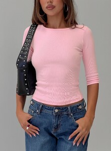 ParisG - PrPolly - Elaia 3_4 Sleeve Top Pink-8 - 0-Model-Paris-Us2.jpg