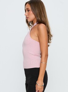 ParisG - PrPolly - Glorious Studded Twist Neck Top Pink-7 - 3-Model-Paris-Us2.jpg