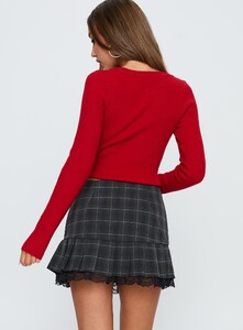 ParisG - PrPolly - Sticks And Stones Lace Mini Skirt Black-8 - 4-Model-Paris-Us2.jpg