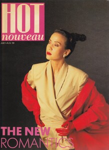 Pat Kraal on the cover of Hot Nouveau July-August 1989.jpg
