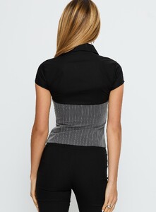 SG - PrPolly - Bobette Corset Top Black _ Grey-7 - 4-Model-Shelby-Us2.jpg