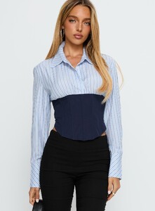 SG - PrPolly - Darvell Corset Shirt Blue-8 - 1-Model-Shelby-Us2.jpg