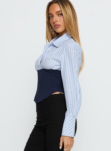 SG - PrPolly - Darvell Corset Shirt Blue-8 - 3-Model-Shelby-Us2.jpg