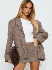 SG - PrPolly - Deane Blazer Brown Check-8 - 1-Model-Shelby-Us2.jpg