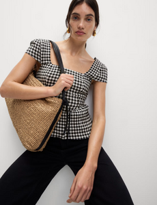 Cotton-Rich-Checked-Cap-Sleeve-Peplum-Top.png