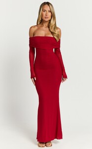 EVenz - Showpo - Bethanie_Maxi_Dress_-_Off_The_Shoulder_Mesh_Dress_in_Red__01.jpg