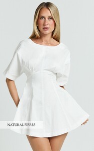 EVenz - Showpo - Dylan_Mini_Dress_-_High_Boatneck_Sleeved_Fit_And_Flare_Skirt_Dress_in_White_4.jpg