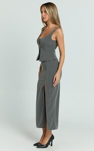 EVenz - Showpo - Fiona_Midi_Skirt_-_Pinstripe_Bodycon_Side_Leg_Split_Workwear_Skirt_in_Dark_Grey_007.jpg