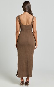 EllaC - Showpo - Bianca_Midi_Dress_-_Twist_Front_Cut_Out_Ruched_Dress_in_Brown_10.jpg