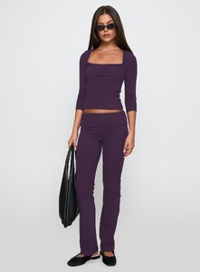 OPhillips - PrPolly - Truth Be Told Straight Leg Pant Purple-8 - 2-Model-Olivia-Us2.jpg