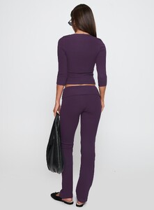 OPhillips - PrPolly - Truth Be Told Straight Leg Pant Purple-8 - 4-Model-Olivia-Us2.jpg