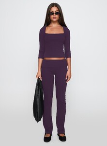 OPhillips - PrPolly - Truth Be Told Straight Leg Pant Purple-8 - 6-Model-Olivia-Us2.jpg