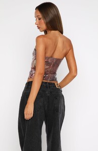 ParisG - WFox - Make It Real Strapless Sequin Bustier Floral Shadows_white-fox-make-it-real-strapless-sequin-tiop-floral-shadow-brown-05.jpg