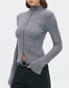 Stas - Glassons '25  - may-zip-up-knit-cardigan-dark-grey-marle-imageback-kc319766kni.jpg