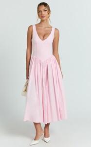 YasminC - Showpo - Beckett_Midi_Dress_-_Scoop_Neck_Drop_V_Waist_Gathered_Skirt_Dress_in_Pink_1.jpg