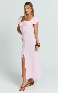 YasminC - Showpo - Welmina_Midi_Dress_-_Short_Sleeve_Placket_Front_Dress_in_Pale_Pink_8.jpg