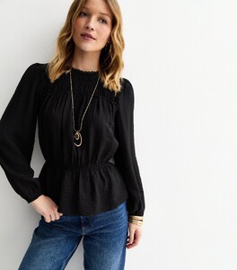 black-shirred-crew-neck-blouse.jpg