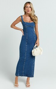 EVenz - Showpo - Kristie_Maxi_Dress_-_Wide_Neck_Corset_Detail_Denim_Dress_in_Dark_Blue_Wash_3.jpg