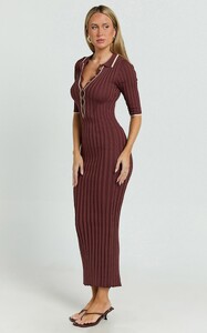 EVenz - Showpo - Lada_Midi_Dress_-_Short_Sleeve_Button_Front_Knit_Dress_in_Chocolate_7.jpg
