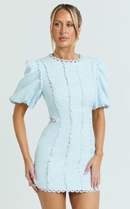 EVenz - Showpo - Laila_Mini_Linen_Blend_Dress_-_High_Neck_Side_Cut_Out_Puff_Sleeve_Straight_Dress_in_Blue_5.jpg