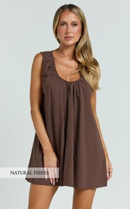 EVenz - Showpo - Lucinda_Mini_Dress_-_Deep_U_Gathered_Neck_Smock_Dress_in_Chocolate_5.jpg