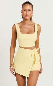 EVenz - Showpo - Polina_Two_Piece_Set_-_Linen_Look_Square_Neck_Crop_Top_and_Tie_Waist_Skort_Set_in_Lemon__03.jpg