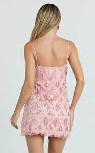 EVenz - Showpo - Shook_Mini_Dress_-_Cami_Sequin_Fringe_Dress_in_Pink_Sequin_9.jpg