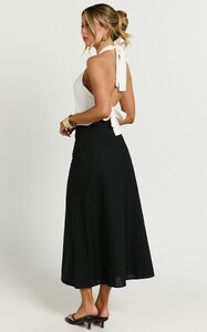 EVenz - Showpo - Sundry_Midi_Skirt_-_Linen_Look_High_Waisted_Cross_Front_Detail_Skirt_in_Black__07.jpg