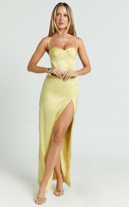 EVenz - Showpo - Vinny_Maxi_Dress_-_Strapless_Sweetheart_Neck_High_Leg_Split_Bodycon_Dress_in_Lemon_05.jpg
